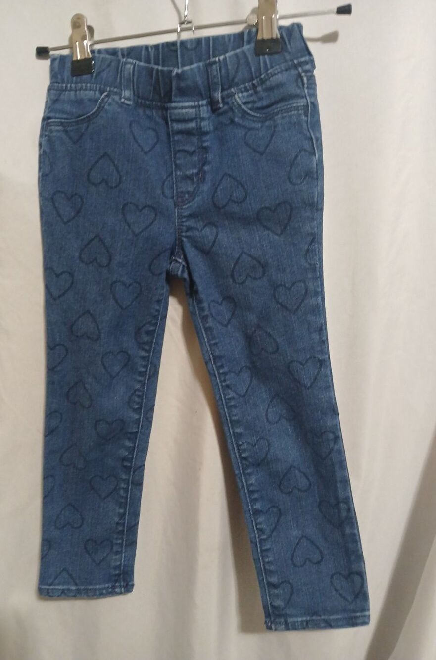 Gap Girls Size 5 Jeggings With Hearts Stretch  Jeggings  Ankle